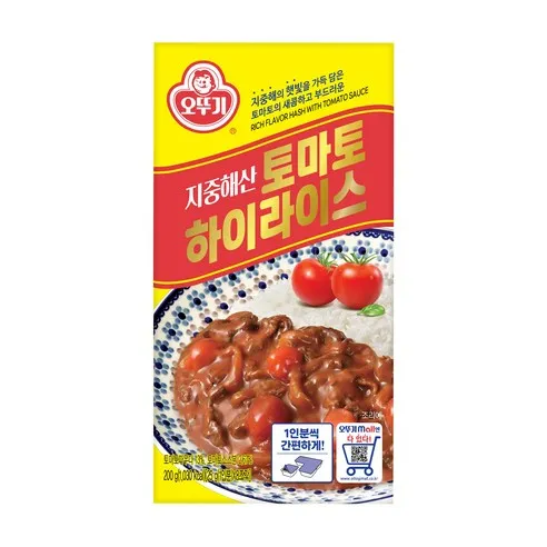 오뚜기 지중해산 토마토 하이라이스 고형