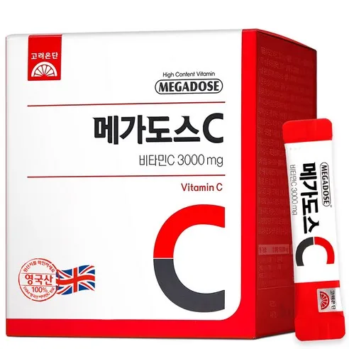 고려은단 메가도스C 비타민C 3000mg  180g, 1개