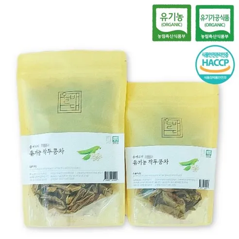 올바르다 유기농 작두콩차 2봉 ( 100g + 60g )