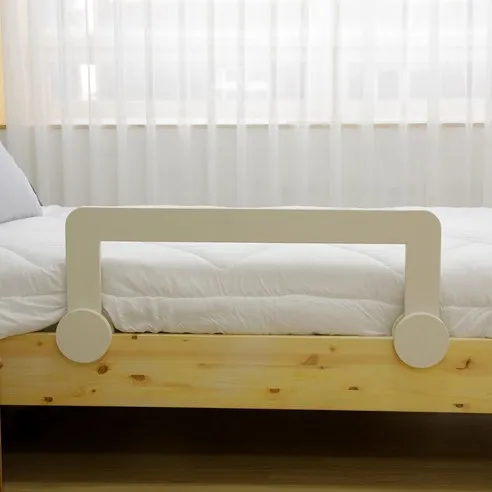아리 컬러 소나무 원목 침대 안전가드 대형