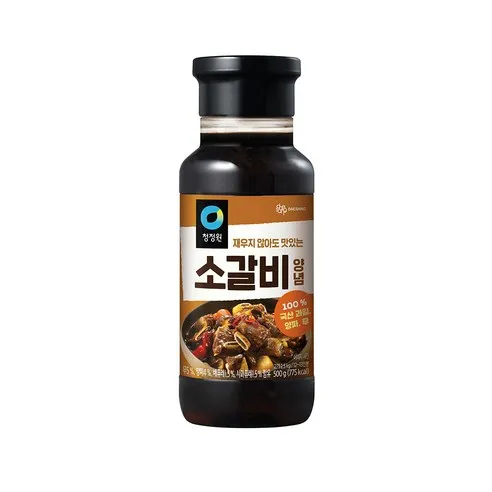 청정원 소갈비양념, 500g, 1개