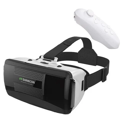 새싹리빙 VR 기기 브이알 기계 게임 G06 + 블루투스 컨트롤러 세트
