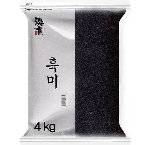 혼식 흑미, 4kg, 1개