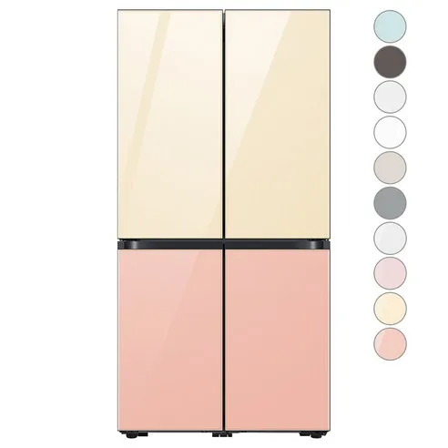 [색상선택형] 삼성전자 비스포크 4도어 냉장고 869L 방문설치