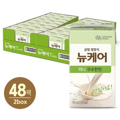 뉴케어 [대상웰라이프] 뉴케어 미니 구수한맛 150ml 24팩 2박스