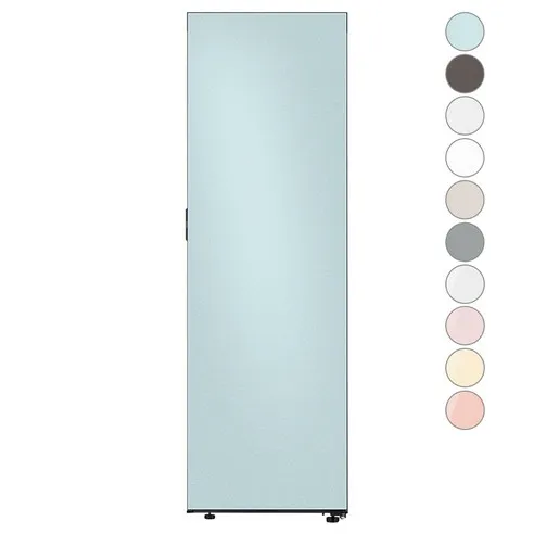 [색상선택형] 삼성전자 비스포크 키친핏 1도어 냉장고 좌열림 409L 방문설치