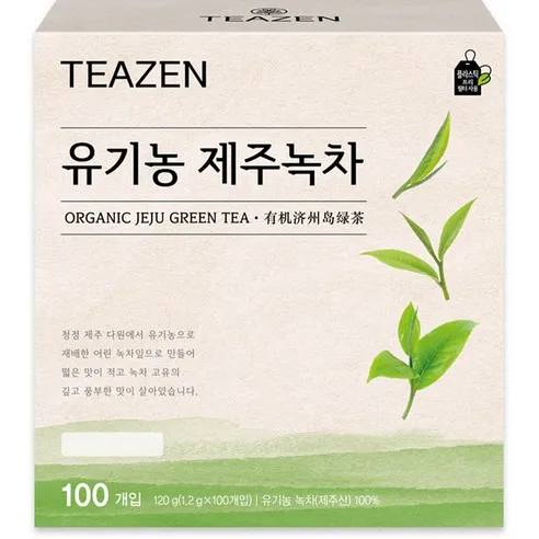 티젠 제주 녹차, 1.2g, 100개입, 1개