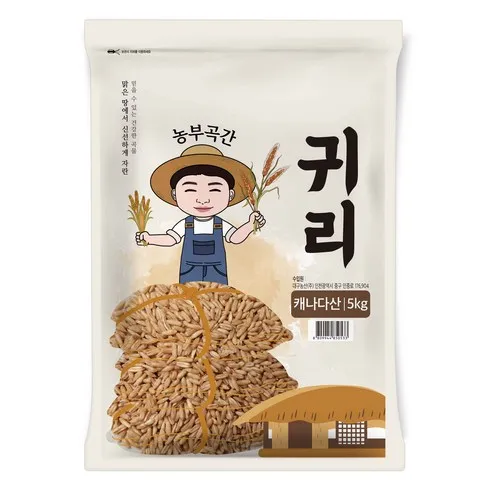 농부곡간 캐나다산 귀리, 5kg, 1개