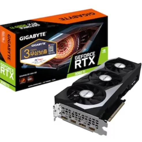 GIGABYTE 지포스 RTX 3060 Ti Gaming OC D6X 8GB 피씨디렉트